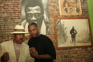 Joe & Marvis at Joe Frazier's Gym